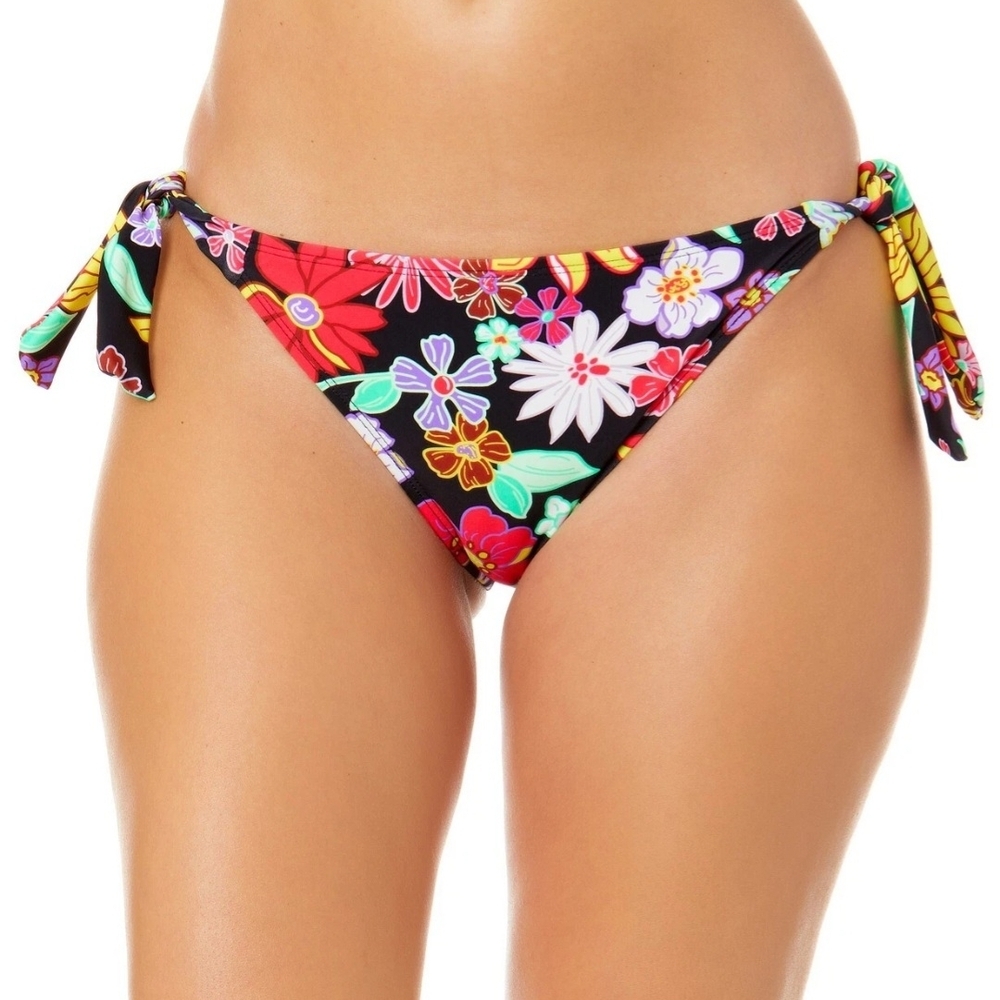 SALT + COVE Penny Lane Bikini Bottoms Multi Color Floral SIZE LARGE New